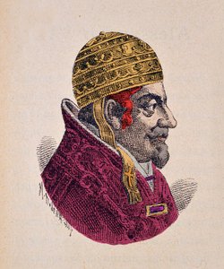 Portrait of Pope Alexander VII (1655-1667), 1898 by Italian School
